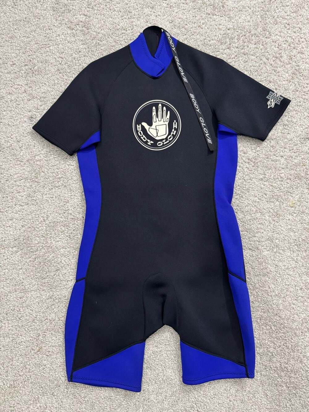 Body Glove Men's XL Shorty Wetsuit Black and Blue